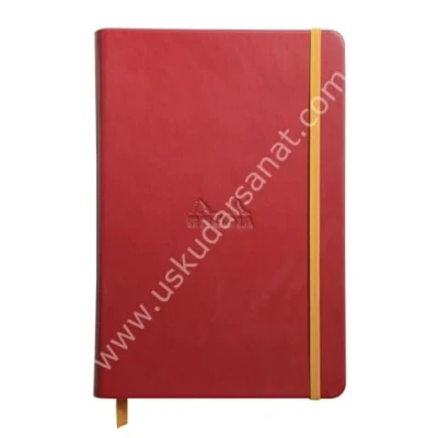 Imagen de Rhodia Cuaderno con goma elástica 118722 C Book Rhodiarama, 96 hojas, color himbeerrosa A5