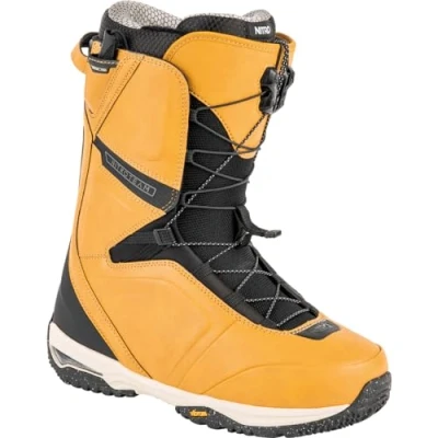 Imagen de Nitro Team TLS &#039;24 All Mountain Freeride Freestyle Sistema de Cordones Rápidos Barco, Botas Snowboard, marrón Claro, MP 29.5 // EU 44 2/3 US 11,5