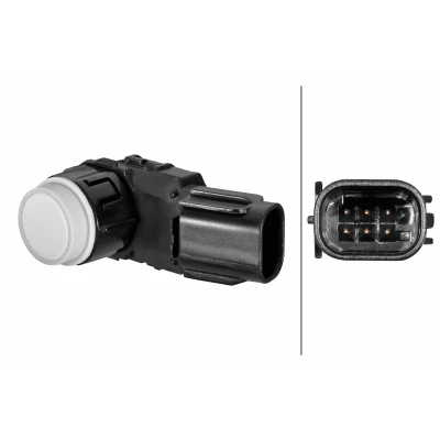 Imagen de HELLA 6PX 358 269 301 Sensores de Aparcamiento Atrás izquierda, derecha Sensor ultrasonido