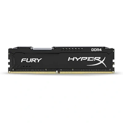 Imagen de Memoria Kingston Hyperx Fury Negro Ddr4 8gb 2666mhz