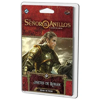 Imagen de Fantasy Flight Games, El Señor de los Anillos LCG, Jinetes Rohan Mazo Inicio, Juego Cartas en Español, MEC106ES, Multicolor
