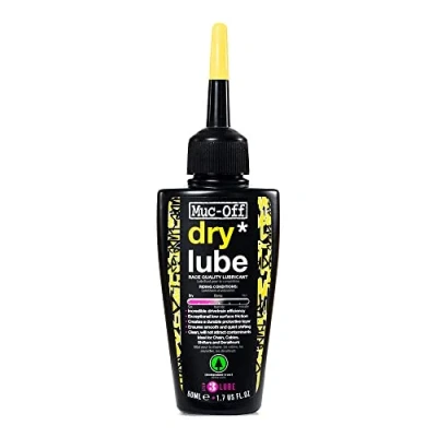 Imagen de Muc Off Dry Chain Lube, 50 Ml Lubricante de Cadena Bicicleta Biodegradable Formulado para Ambientes Secos Apto Todo Tipo Bicicletas