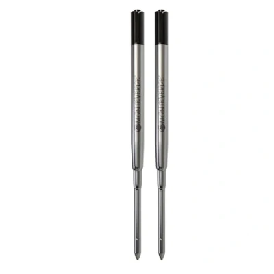 Imagen de Recambio Soft Monteverde para bolígrafo (Sheaffer) Medium Black 2 Pc