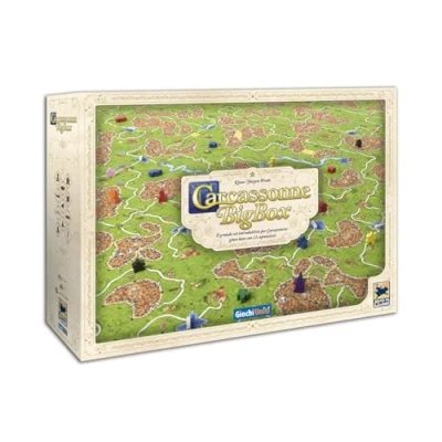 Imagen de Giochi Uniti Carcassonne Big Box 2022, Carcasona, Juego de Mesa, 2 6 Jugadores, 7+ años, Edición Italiana, GU729 [Nueva versión]