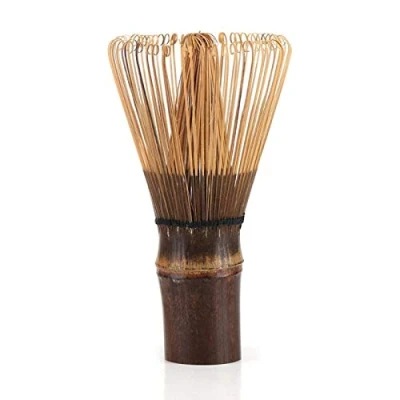 Imagen de 80 Puntas de bambú Natural Chasen Matcha agitador Dientes batidora Conjunto Cepillo Polvo té Verde Cucharada Tradicional Herramienta Tallada a Mano para el hogar fácil Usar