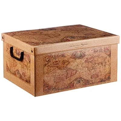 Imagen de Kanguru Caja de Almacenamiento en cartòn Lavatelli, Modelo Marco Polo, Media 32x42x21cm (028 MP), Mediana