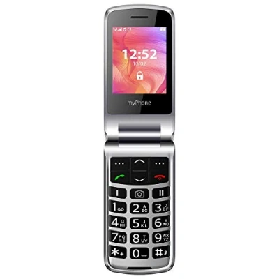 Imagen de myPhone Rumba 2 Negro MÓVIL Senior 2G 2.4&#039;&#039; con Tapa CÁMARA Bluetooth SOS