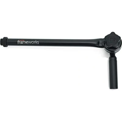 Imagen de Gator Frameworks Mini brazo de en ángulo ajustable con diseño entrelazado; pluma 9 pulgadas (GFW MIC CLMPBM9)