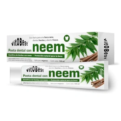 Imagen de PASTA DE DIENTES CON NEEM 100 ml VITOBEST