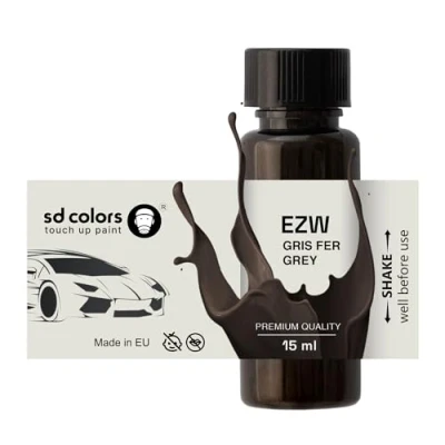 Imagen de SD COLORS gris FER GREY EZW Pintura para retocar (15 ML), color