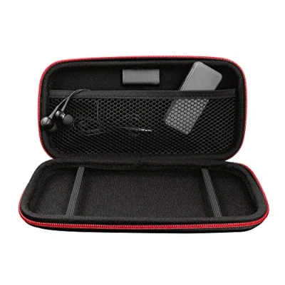 Imagen de Trust Gaming GXT 1241 Tidor XL Paquete de Accesorios 4 en 1 para Switch Lite, Estuche Rígido, Protector Pantalla, Auriculares y Caja, Gaming, Negro