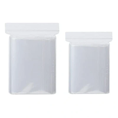 Imagen de 300piezas Bolsas Con Cierre Zip De Plastico Transparente Celofan 6 x 9cm/7x10cm Autocierre Pequeñas Transparentes