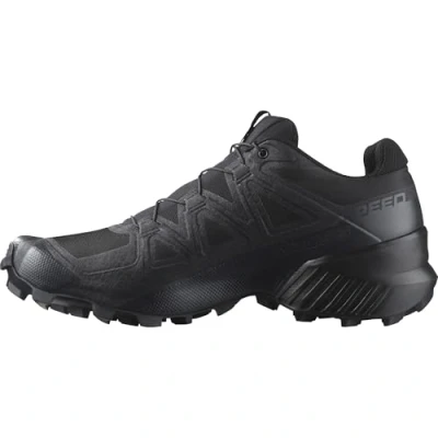 Imagen de Salomon Speedcross Zapatillas de Trail Running para Hombre, Agarre, Estabilidad, Ajuste, Black, 46