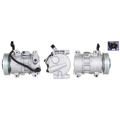 Imagen de LUCAS ACP01129 Compresor de Aire Acondicionado PAG 46 R 134 a