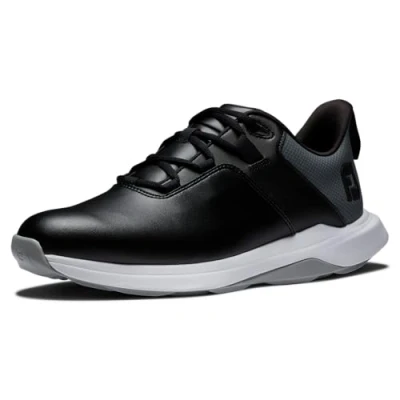 Imagen de FootJoy Prolita, Zapatos de Golf Hombre, Negro, Gris, 43 EU