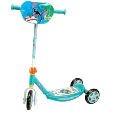 Imagen de Smoby Patinete 3 Ruedas Stitch, Estructura metálica, Manillar Ajustable, reposapiés Antideslizante, para niños Mayores de años, MAX 20 kg (7600750917)