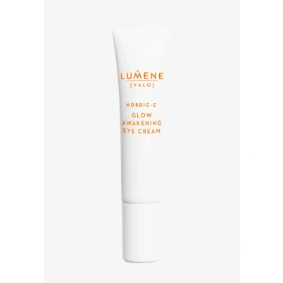 Imagen de LUMENE Nordic C [Valo] Vitamina Glow Awakening Crema de ojos con ácido hialurónico, sin perfume, vegano, 15 ml