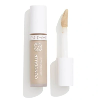 Imagen de GOSH corrector High Coverage 003 Sand I Alta Opacidad líquido para cubrir ojeras, rojeces e impurezas pieles sensibles Durable &amp; Vegano Lápiz de espinillas