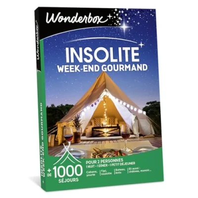Imagen de Wonderbox Week End Insolite et Gourmand Caja de Regalo
