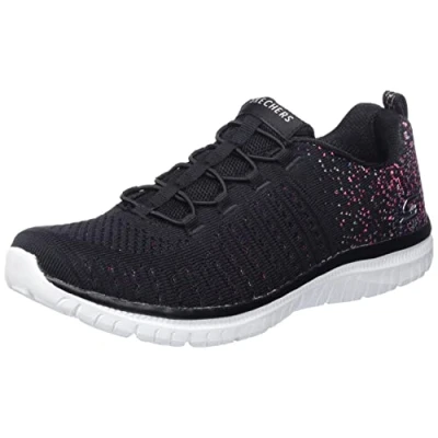 Imagen de Skechers Virtue, Zapatillas Mujer, Negro/Rosa, 40 EU