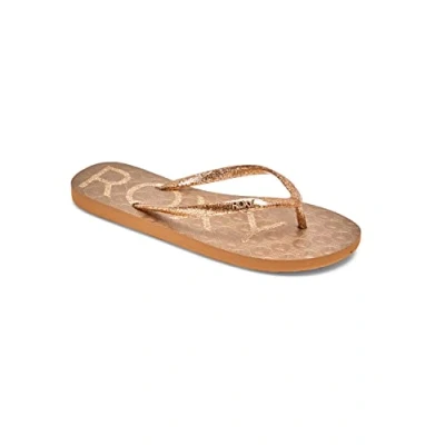 Imagen de Roxy VIVA Sparkle Sandalias de dedo, Mujer, Talla: 39, Bronze