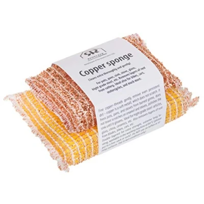 Imagen de Redecker Copper Cleaning Kitchen Scourer, Set Of 2