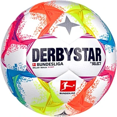 Imagen de Derbystar Bundesliga Brillant Replica S Light V2 Pelota, Adultos Unisex, Multicolor, 3