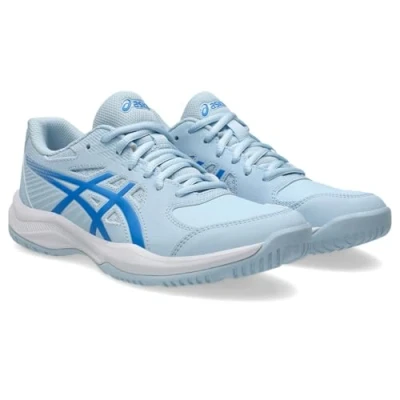 Imagen de Asics Court Slide 4 Zapatillas de tenis para todas las superficies, Mujer, Talla: 37.5, Light blue/blue coast Zapatos