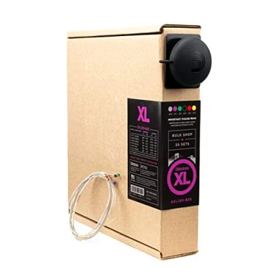 Imagen de D&#039;Addario EXL120 B25 XL Nickel Wound Super Light (.009 .042) Electric Guitar Strings in Bulk Pack (Set of 25)