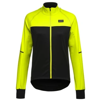 Imagen de GORE WEAR Phantom, Chaqueta Mujer, Negro/Neon Yellow, 38