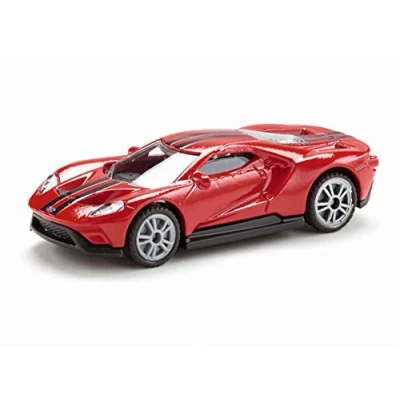 Imagen de siku 1526, Coche de carreras clásico Ford GT, Metal/Plástico, Rojo, Compatible con otros modelos la misma escala