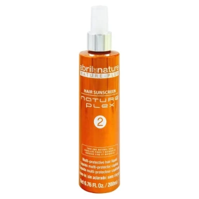 Imagen de abril et Nature Plex, STOP Rotura Protector Capilar Total Hair Sunscreen Solar y Térmico N2 Cabellos Finos y/o Naturales Sin Aclarado 200 ml