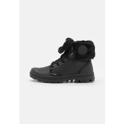 Imagen de Palladium Baggy Botines con cordones, Mujer, Talla: 40, Black Zapatos