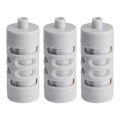 Imagen de Amazon Basics Filtro de repuesto para botella agua con filtro, 3 unidades