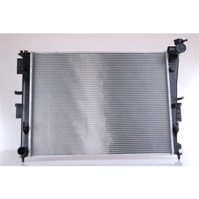 Imagen de NISSENS 66780 Radiador, refrigeración del motor Aluminio 636 496 16 Aletas soldadas