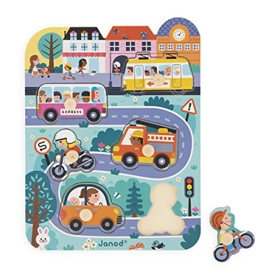 Imagen de Puzzle Encajable En la Ciudad