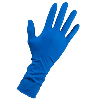 Imagen de Caja 50 Guantes de Latex Azul Alta Protección Talla L