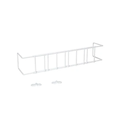 Imagen de Sauvic 03512 Soporte Ventana Extensible, 70x15x15 cm, Color Blanco