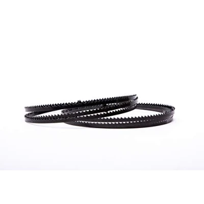 Imagen de Encut Juego de 2 hojas sierra cinta alto rendimiento, 1400 x 6 0,65 mm, dientes, acero para herramientas