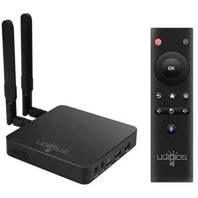 Imagen de Ugoos AM6B Plus TV Box Amlogic S922X J Android 9.0 DDR4 4GB RAM 32GB ROM WiFi6 1000M Ethernet USB 3.0 BT5.0 4K H.265 HDR