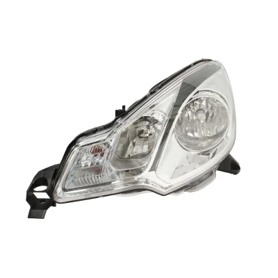 Imagen de ABAKUS 552 1134LMLDEM7 Faros izquierda H7, H1 cromo transparente con servomotor para reg. alcance luces PX26d, P14.5s CITROËN: C3 II