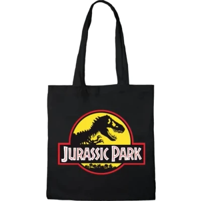 Imagen de Jurassic Park TOTE BAG T REX, REFERENCIA: BWJUPAMBB001, BLANCO, 38 x 42 cm