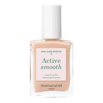Imagen de Manucurist Active Smooth 01 Esmalte Uñas Tratamiento Reparador Pintauñas Trasparente Velo Satinado Beige Endurecedor Fortalecedor Regalo Originales Para Mujer