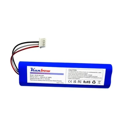 Imagen de Kunbow Batería de ion litio 3200 mAh para aspiradora Ecovacs Deebot N8, N8 +, Pro, N5, Ozmo 900, 920, 930 (14,8 V/47,36 Wh)