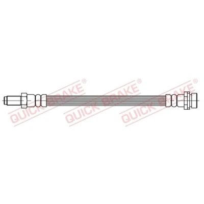 Imagen de QUICK BRAKE 37.054 Latiguillos de Freno 254 M10x1 FORD: Transit Mk6 Furgón