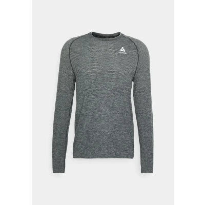 Imagen de ODLO CREW NECK Essential Seamless Camiseta interior, Hombre, Talla: 50/52, Grey melange
