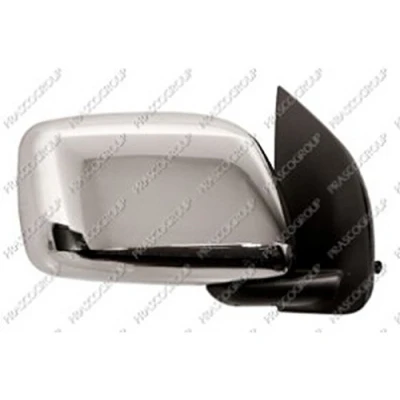 Imagen de Espejo retrovisor Prasco DS8147005 derecha negro cromado convexo, no tintado NISSAN: NP300 Navara Pick up
