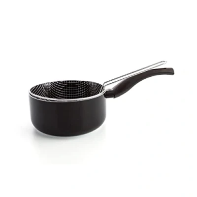 Imagen de Quid Hydra Cazo Aluminio Con Cesta 18cm 4,4l Negro