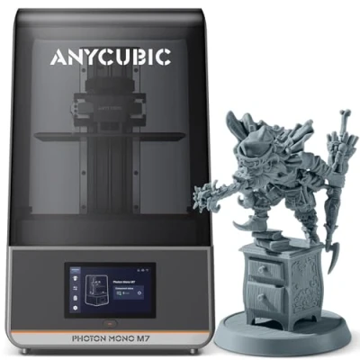 Imagen de ANYCUBIC Photon Mono M7 Impresora 3D Resina, Pantalla HD 14K de 10.1&#039;&#039; con COB LighTurbo 3.0, Impresión Rápida 150mm/h, Inteligente, Volumen Construcción 8.77&#039;&#039;x4.96&#039;&#039;x9.05&#039;&#039;