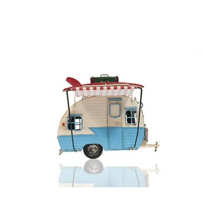 Imagen de Old Modern Handicrafts Classic Camper Photo Frame and Piggy Bank with Frame, Metal 9&quot; L x 8&quot; W H